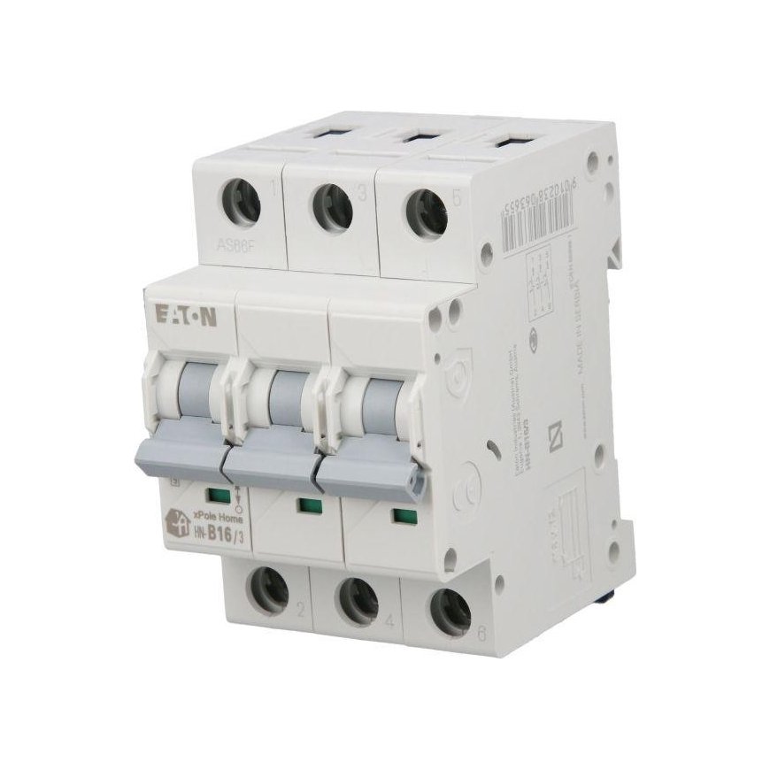 Eaton Miniature Circuit Breaker 3P B