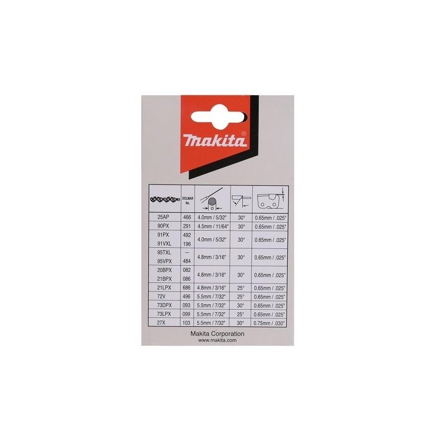 Makita Akcesoria Makita 191H12-3 Chains SC 40cm/16", 3/8", 1.3mm, 56H – 3