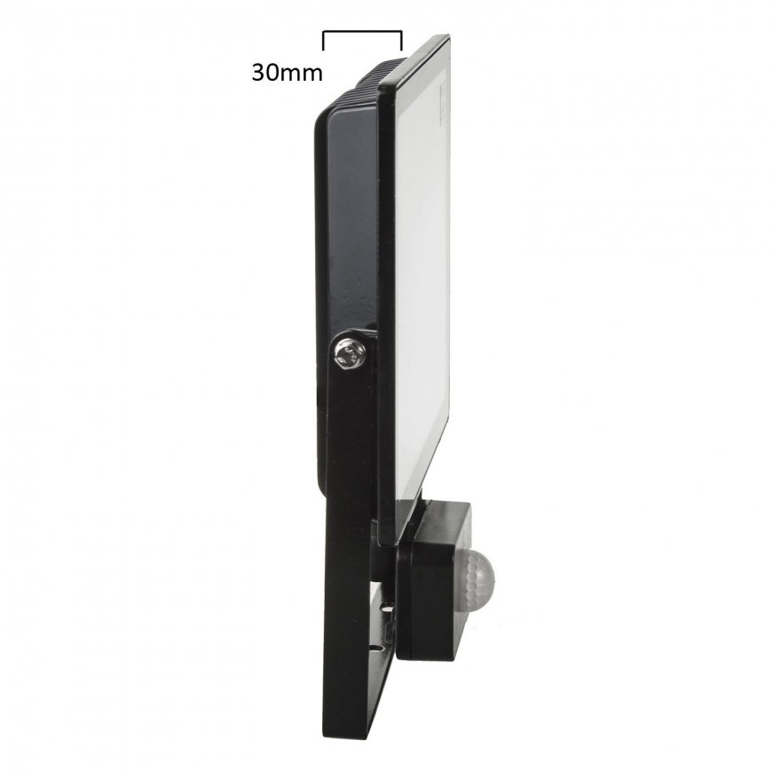 Maclean MCE650 CW LED floodlight with Maclean motion sensor, slim 50W, 4000lm, cold white color (600 – 5