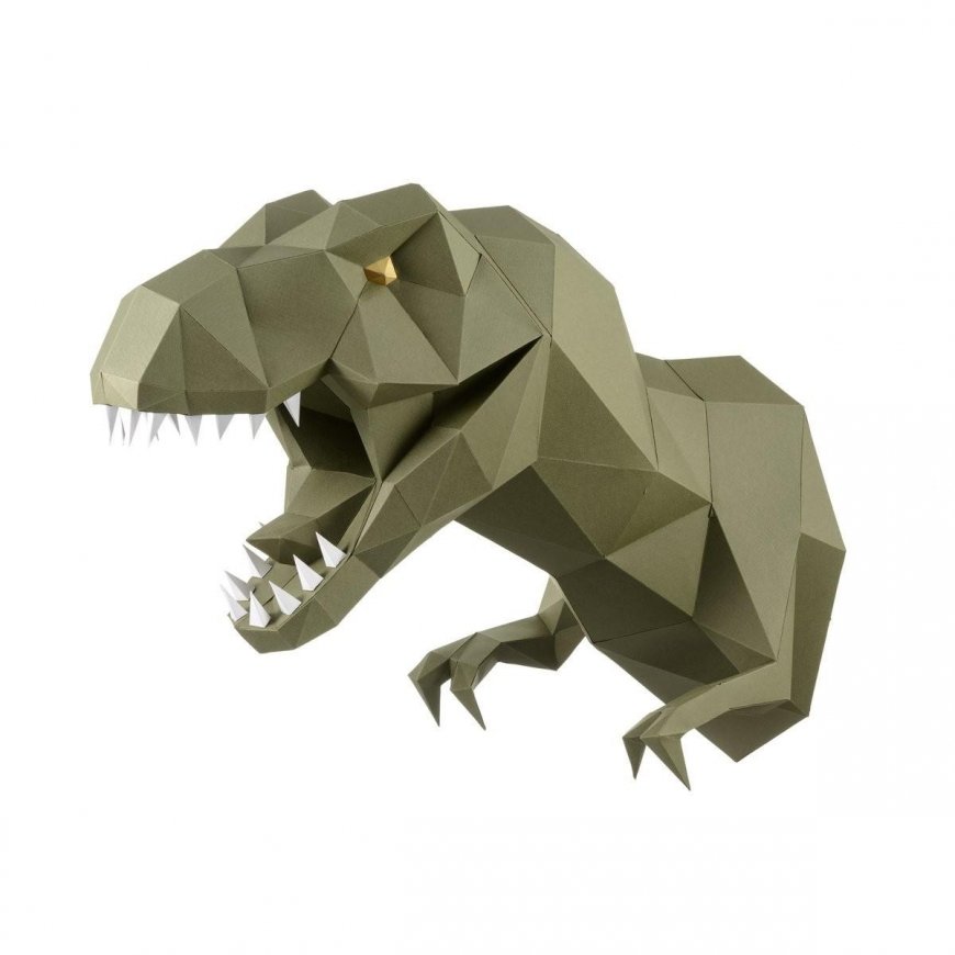 Beldizart Wizardi 3D Papercraft Kit Dinosaur