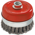 Graphite Graphite reinforced wire brush 100mm M14 INOX - 57H587 Graphite Graphite reinforced wire brush 100mm M14 INOX - 57H587