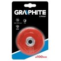 Graphite Grafitu sustiprintas vielinis šepetys 100mm M14 INOX - 57H587 Graphite Grafitu sustiprintas vielinis šepetys 100mm M14 INOX - 57H587