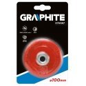 Graphite Graphite reinforced wire brush 100mm M14 INOX - 57H587 Graphite Graphite reinforced wire brush 100mm M14 INOX - 57H587