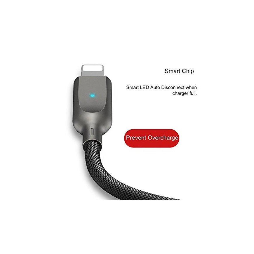 Kabelis USB Usams USB-A – Lightning 1,9 m Juodas (IPYSUSB201) – 11