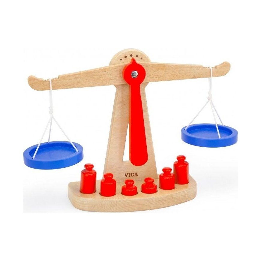 Toy wooden scale "Viga Toys"