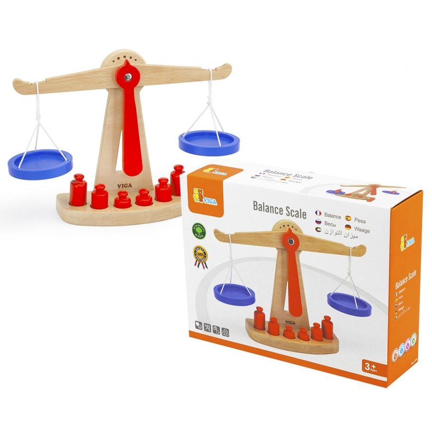 Toy wooden scale "Viga Toys" – 5