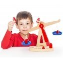 Žaislinės medinės svarstyklės ,,Viga Toys" Žaislinės medinės svarstyklės ,,Viga Toys"
