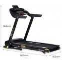 BE5856 ELECTRIC TREADMILL HMS PREMIUM