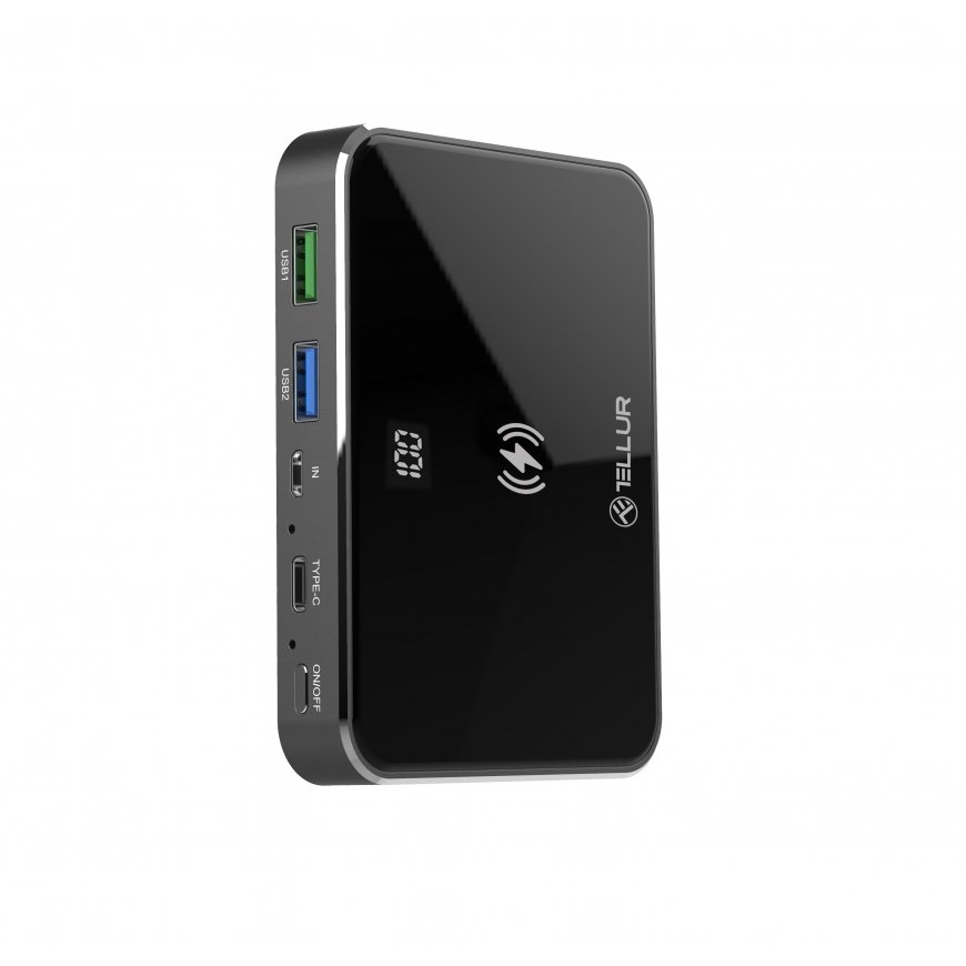 Tellur Graphene PD10000 Power Bank 10000mAh juodas – 2