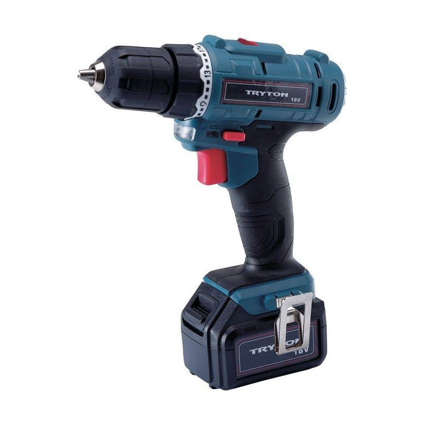 Tryton TFV18B2 18V drill, 2 x 1.5Ah battery