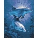 Beldizart Dolphin Rendezvous 38 x 48 cm WD222 Beldizart Dolphin Rendezvous 38 x 48 cm WD222