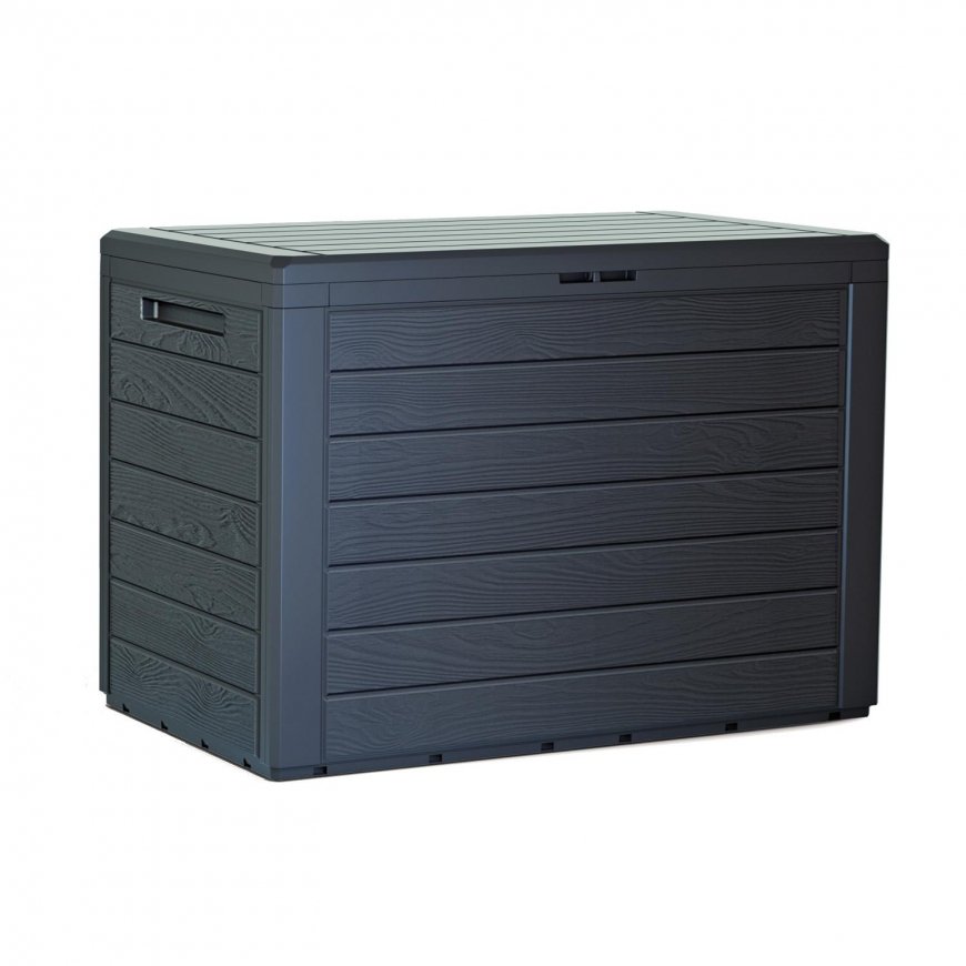 Garden Box Prosperplast WoodeBox 190 l Anthracite