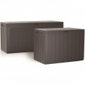 Garden Box Prosperplast WoodeBox 190 l Anthracite