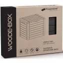 Garden Box Prosperplast WoodeBox 190 l Antracitas