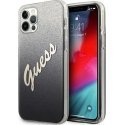 Guess GUHCP12LPCUGLSBK iPhone 12 Pro Max 6.7quot black/black hardcase Glitter Gradient Script Guess GUHCP12LPCUGLSBK iPhone 12 Pro Max 6.7quot black/black hardcase Glitter Gradient Script