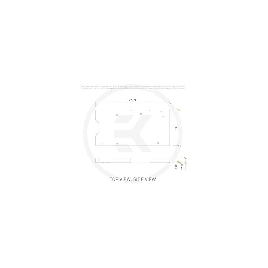 Vaizdo plokštė Ek Water Blocks Ek Vanduo Blocks EK vandens blokai EK-Quantum Vector² Trio RTX 3070 T – 5