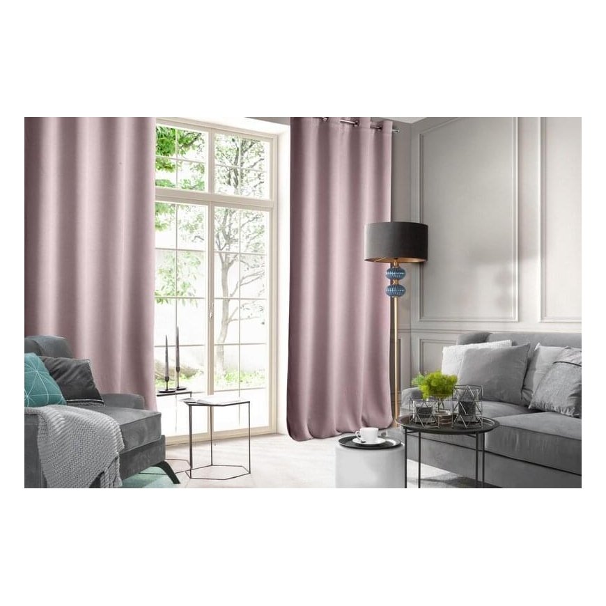 Eurofirany D91 / Z / ROSA / PUDR 140X270 T – 14