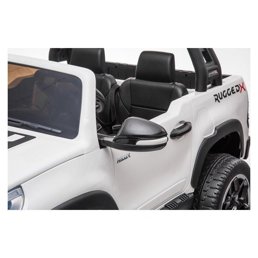 Lean Cars Children's electric car Toyota Hilux, black lacquered – 3