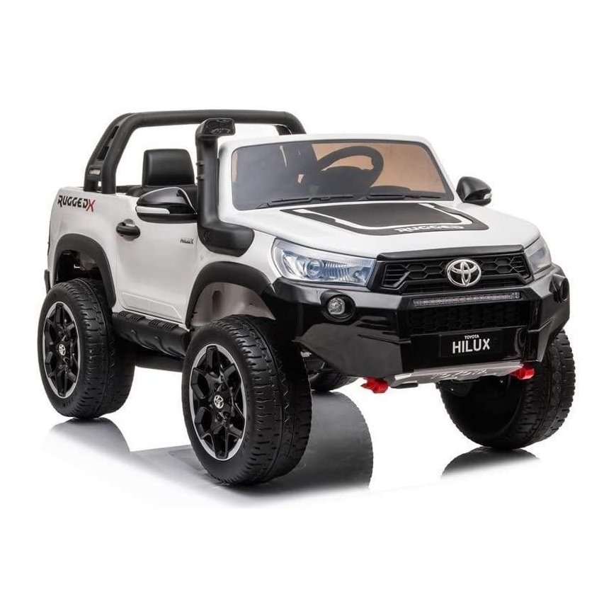 Lean Cars Children's electric car Toyota Hilux, black lacquered – 14