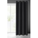 Eurofirany LOGAN blackout night curtain, 135X250 cm, loops / rings, color: black Eurofirany LOGAN blackout night curtain, 135X250 cm, loops / rings, color: black