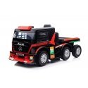 Lean Cars Single electric car with trailer Mercedes-Benz Axor XMX622, red Lean Cars Single electric car with trailer Mercedes-Benz Axor XMX622, red