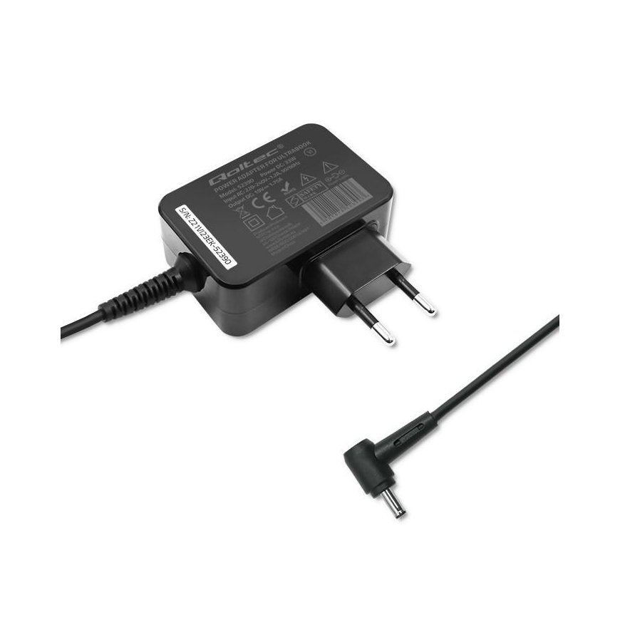 QOLTEC 52390 Power adapter for ultrabook Asus 33W 19V 1.75A 4.0x1.35 – 4