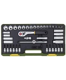 Head set 3/8" 44 pieces PROXXON