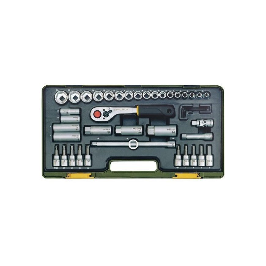 Head set 3/8" 44 pieces PROXXON – 8