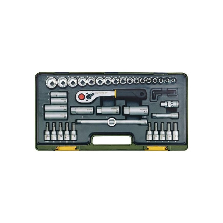 Galvučių rinkinys 3/8" 44 dalių PROXXON – 9