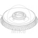 Washing brush Scrubtec 343 E/B SC401 NILFISK Washing brush Scrubtec 343 E/B SC401 NILFISK
