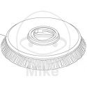 Washing brush Scrubtec 343 E/B SC401 NILFISK Washing brush Scrubtec 343 E/B SC401 NILFISK