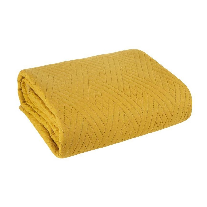 Eurofirany DESIGN 91 BONI / 4 Bedspread with a geometric pattern, produced by hot press, 170X210 cm, – 2