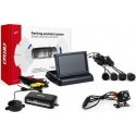 Amio Parking sensor kit tft02 4.3 inch with camera hd-315-led 4 black sensors