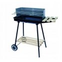 Master Grill & Party Master RECTANGULAR GRILL WITH SIDE SHELF MG905 Master Grill & Party Master RECTANGULAR GRILL WITH SIDE SHELF MG905