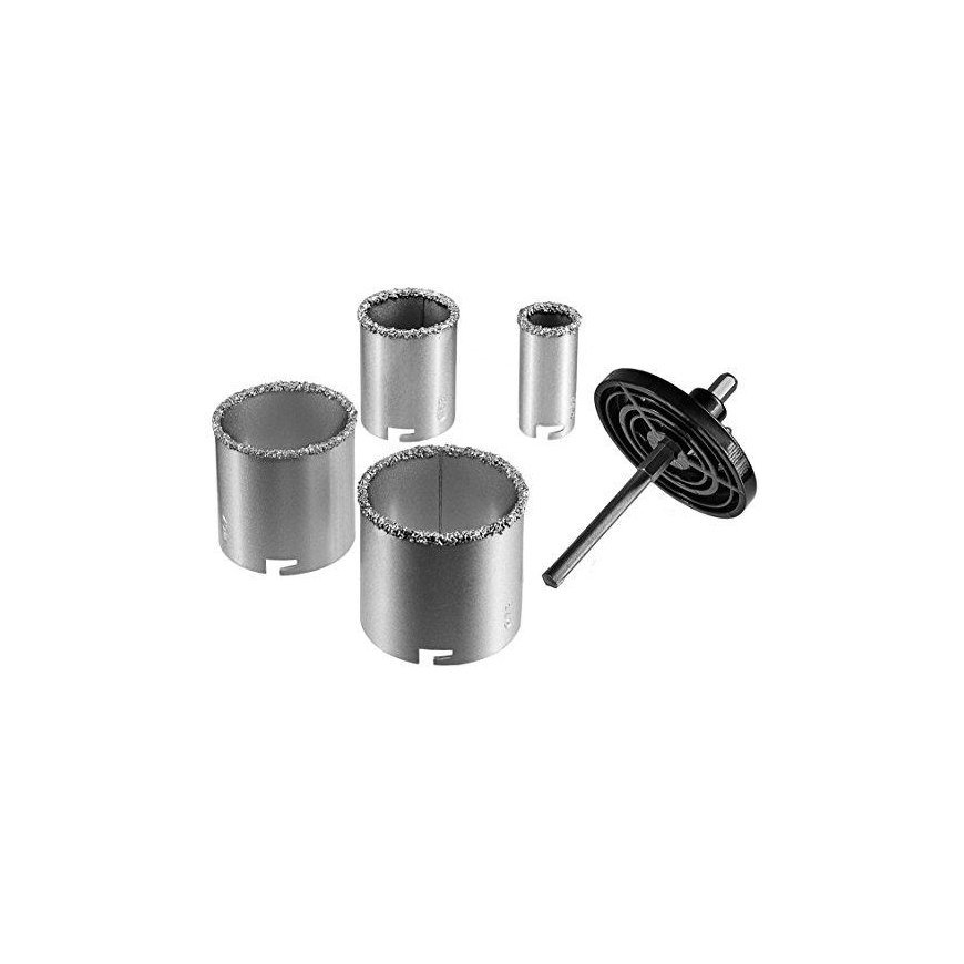POLSKA Artu Hole Saws, Sintered Tungsten, Set 33-73mm (26426)