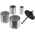 POLSKA „Artu Hole“ pjūklai, sukepintas volframas, rinkinys 33-73 mm (26426) POLSKA „Artu Hole“ pjūklai, sukepintas volframas, rinkinys 33-73 mm (26426)