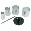 POLSKA Artu Hole Saws, Sintered Tungsten, Set 33-73mm (26426)