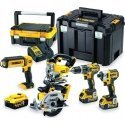 Dewalt Maszyny DEWALT COMBO SET 18V DCD796 + DCF887 + DCS39 + DCS331 + DCL050) 3x5.0Ah TSTAK DCK551P