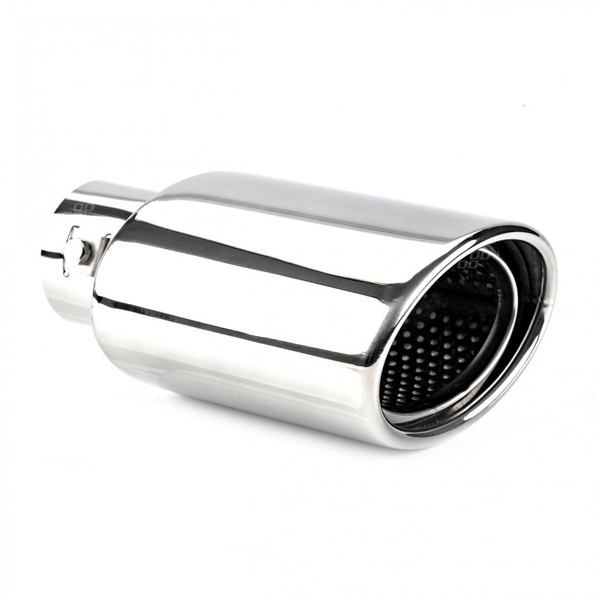 Exhaust muffler tip stainless steel amio mt 023 chrome – 2