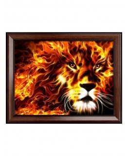 Beldizart Fire lion 30x40 cm AZ-1851