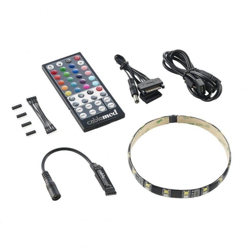Cablemod CM-LED-30-D30RGBW-RK gaismas virtene Universālā apgaismojuma