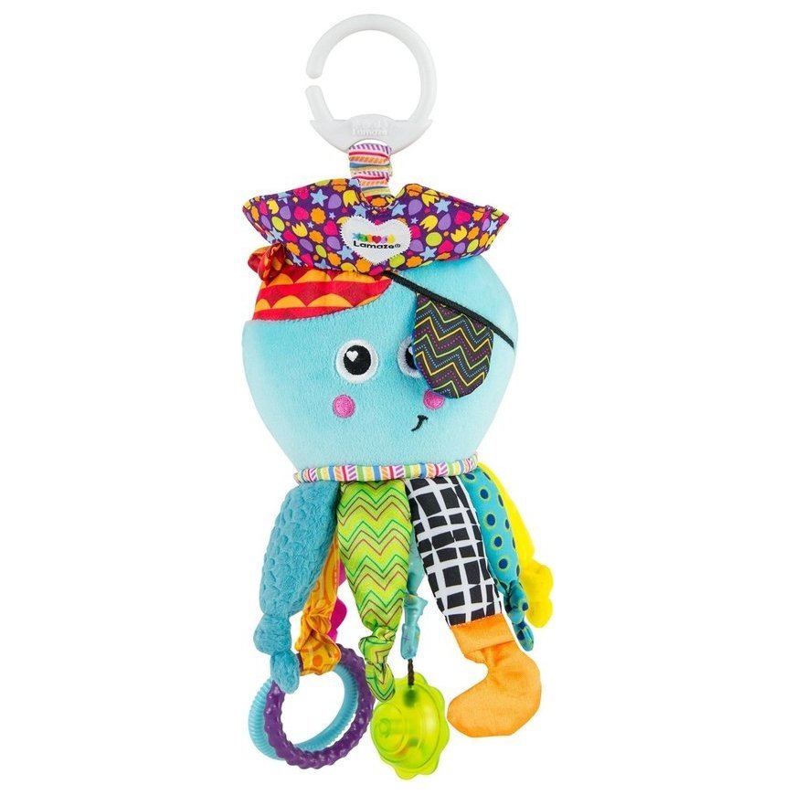 Lamaze Captain Calamari pakaramā mantiņa mazulim