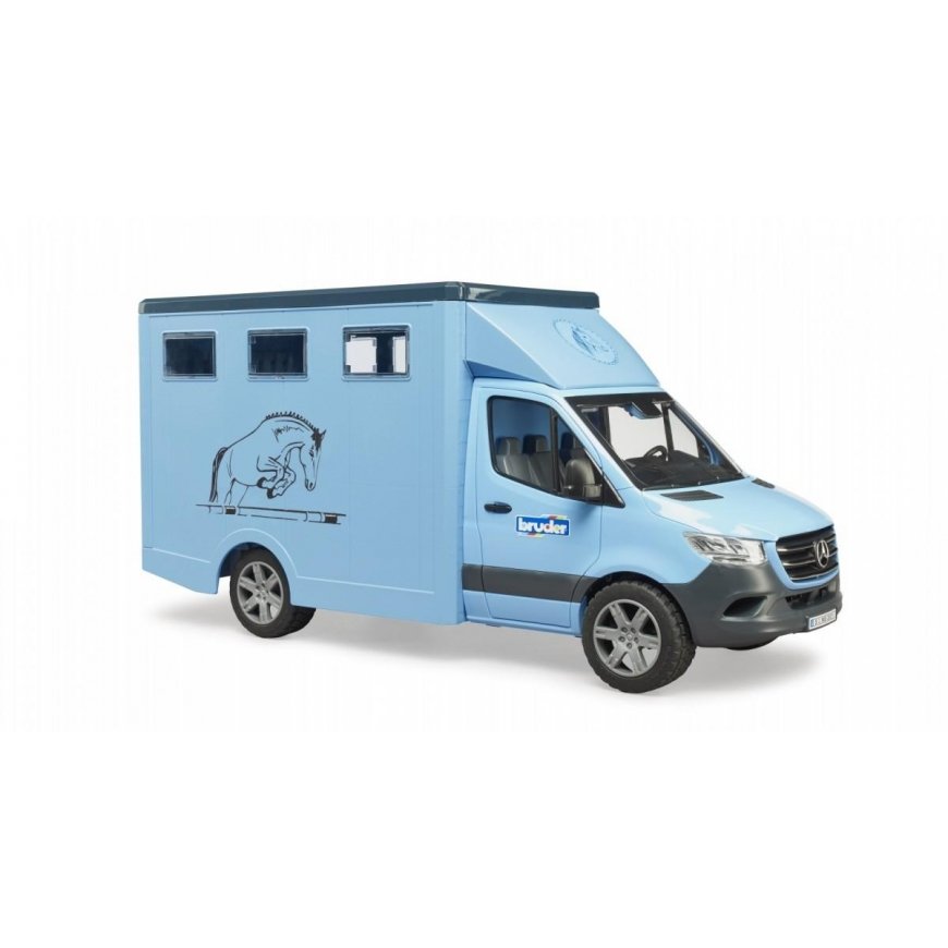 BRUDER MB Sprinter animal carrier with