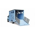 BRUDER MB Sprinter animal carrier with horse, 02674