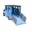 BRUDER MB Sprinter animal carrier with horse, 02674