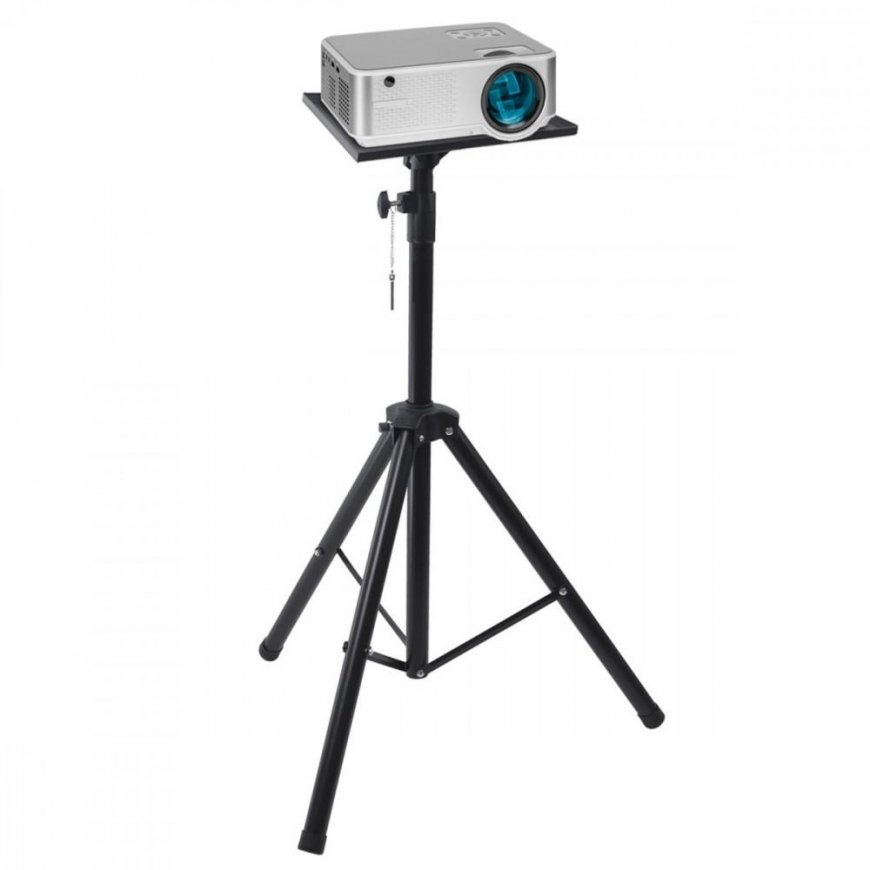 Maclean Kilnojamasis Makleano stovas, skirtas projektoriams, pagamintas iš plieno, reguliuojamo aukš – 10