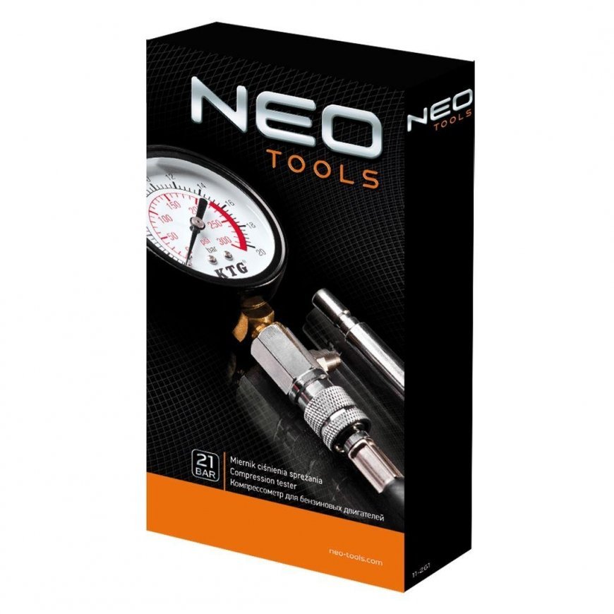 Neo Compression pressure gauge with adapter kit 11-261 – 5