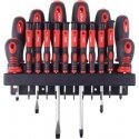 Amio Screwdriver set with cr-v suspension, 18 pcs Amio Screwdriver set with cr-v suspension, 18 pcs