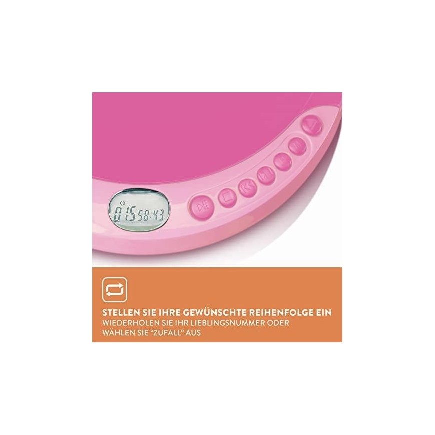 Lenco CD-011 pink – 9