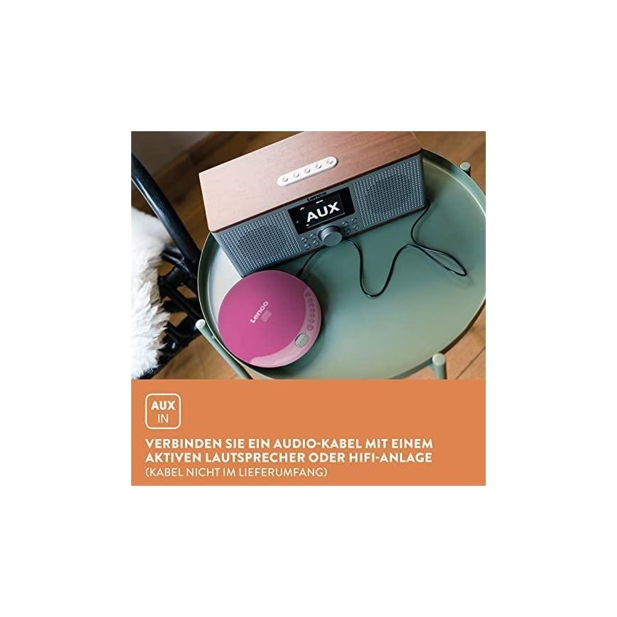 Lenco CD-011 pink – 10